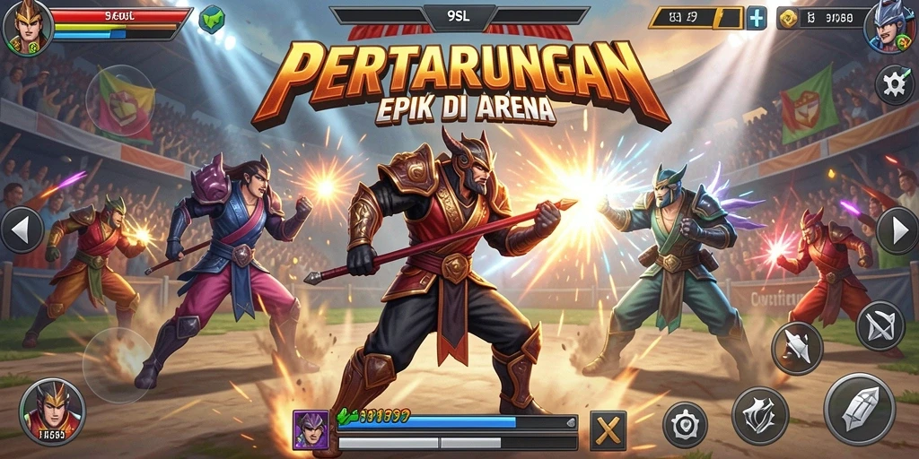 Gameplay intens dan karakter menarik di 9SL.