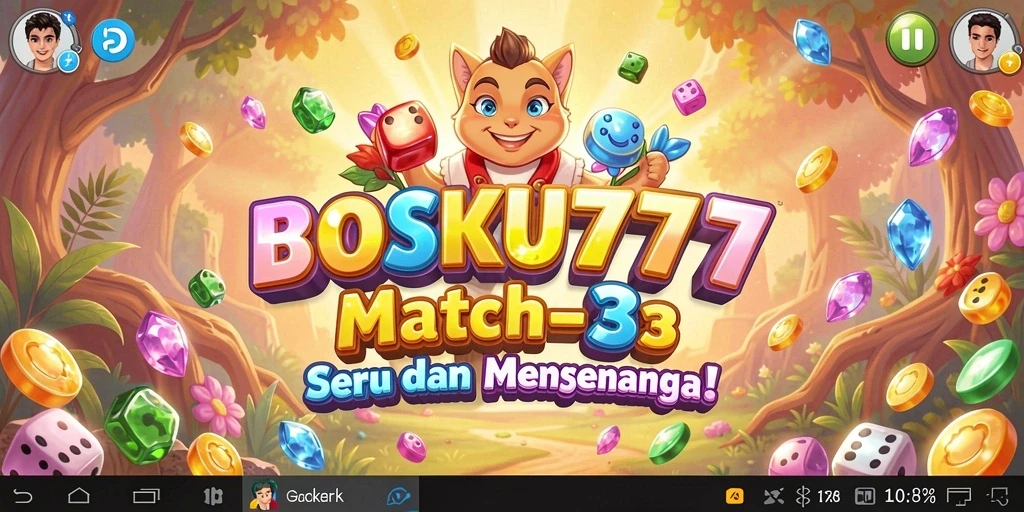 Tampilan menarik dari gameplay BOSKU777 yang penuh warna.