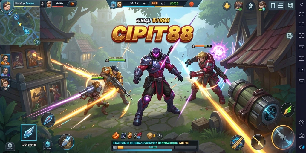 Screenshot utama CIPIT88 menampilkan gameplay mendebarkan dengan berbagai strategi.