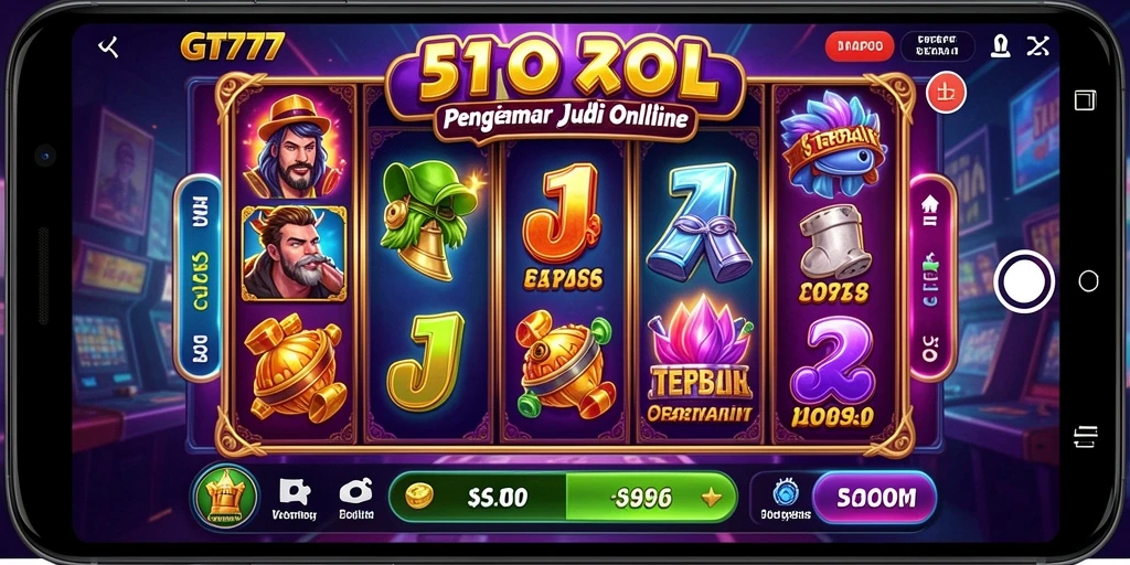 Screenshot gameplay GT777 menampilkan pengalaman seru bermain slot.