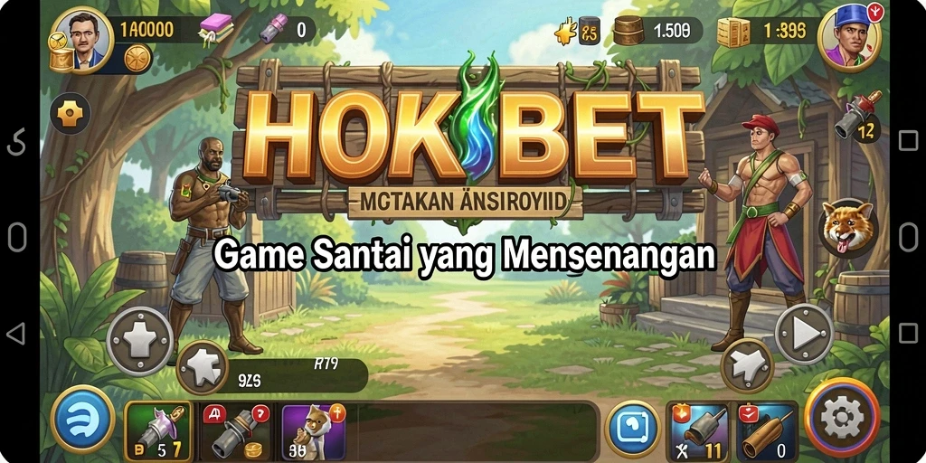 Screenshot gameplay HOKIBET menunjukkan keseruan bermain bersama teman.