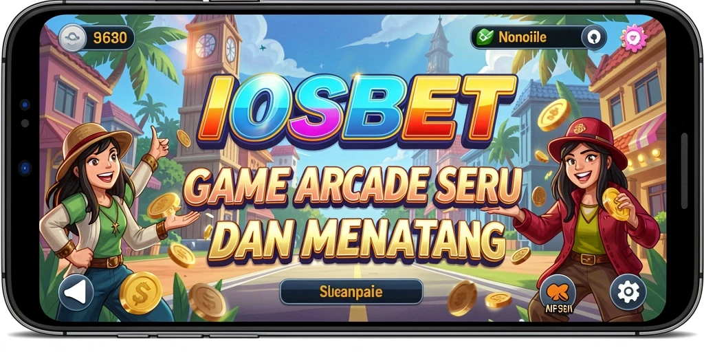 Tampilan gameplay seru dan menantang dari IOSBET.