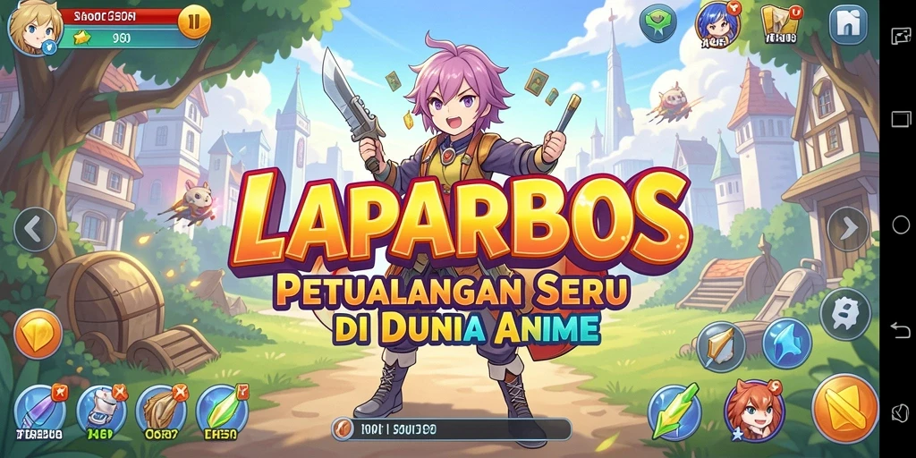 Tampilan gameplay LAPARBOS yang memukau dan dinamis.