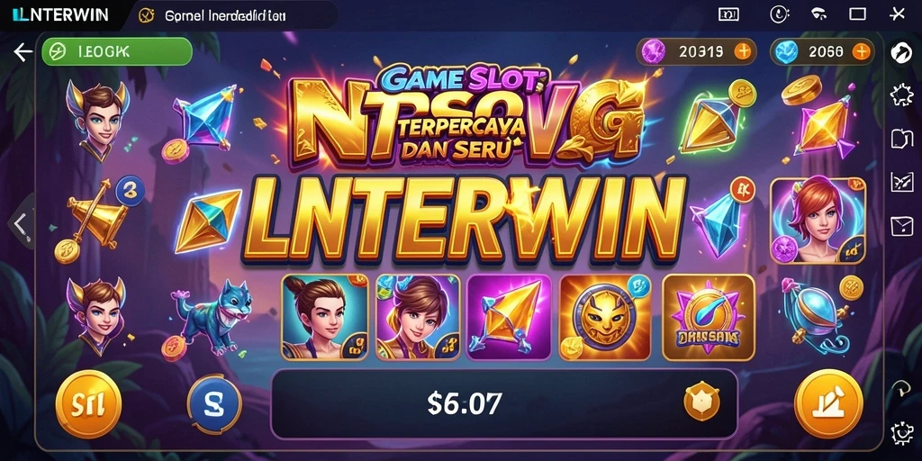Tampilan gameplay LNTERWIN yang menarik dan mendebarkan.