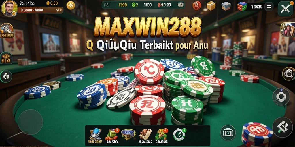 Tampilan gameplay QiuQiu yang mendebarkan.