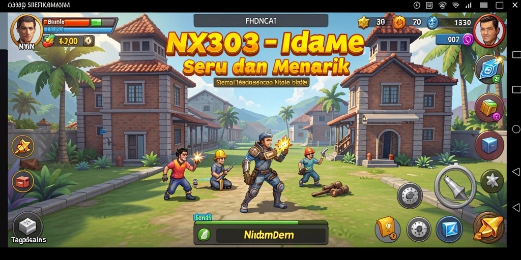 Tampilan gameplay NX303 yang menarik dan interaktif.