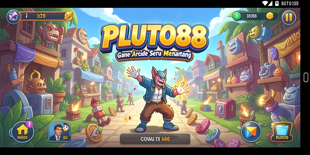 Screenshot gameplay seru dari PLUTO88 dengan grafis yang memukau.