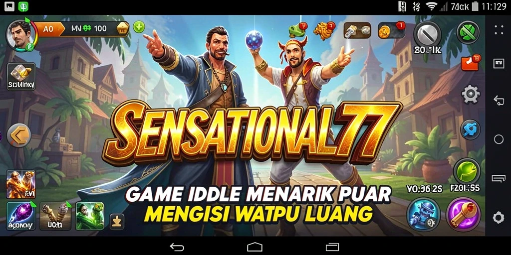 Tampilan menarik dari gameplay SENSATIONAL77 yang seru.