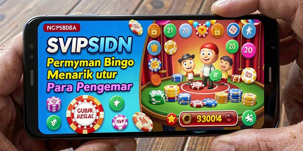 Screenshot gameplay SVIPSIDN yang menunjukkan keseruan bermain Bingo.