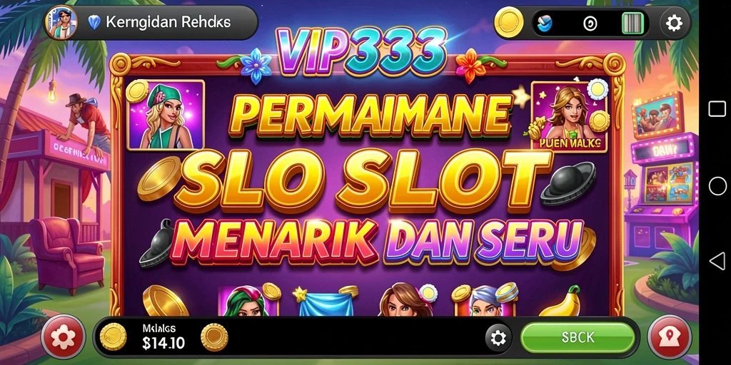 Tangkapan layar gameplay slot yang seru dan menarik dari VIP333.